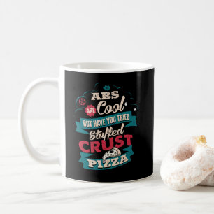 Mug Amusant Humour d'entraînement, Abs vs Pizza, Gross