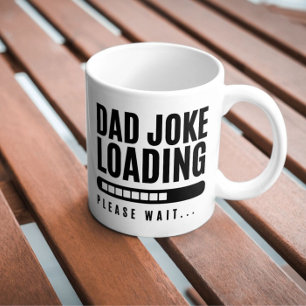 Mug Amusant Humour Papa Plaisanterie Chargement S'Il V