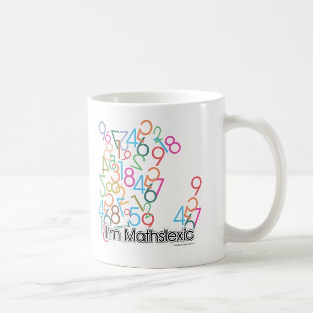 Mug Amusant Im Mathslexique Design (Droite)