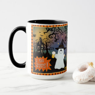 Mug Amusant J'Ai Boos Ghost mignonne Éffrayant café Mu