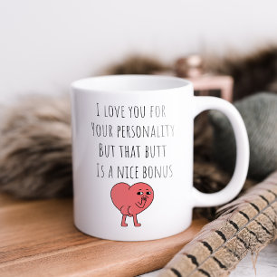 Mug Amusant Je T'aime Pour Ta Personnalité