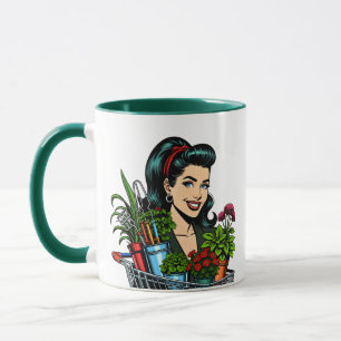 Mug Amusant jeu de Plante Le vert est le nouveau noi