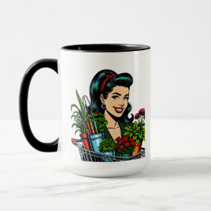 Mug Amusant jeu de Plante Le vert est le nouveau noi