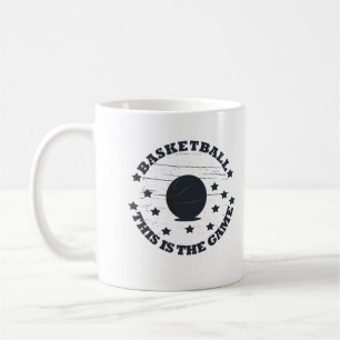 Mug Amusant jouant de slogan joueur de basketball