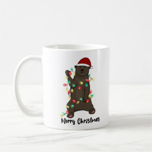 Mug Amusant Joyeux Ours de Noël