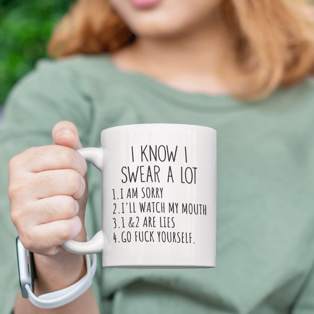 Mug Amusant Mari Joke cadeau Je SAIS QUE JE VOUS FAIS  (Créateur téléchargé)