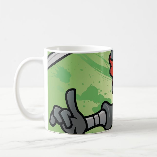 Mug Amusant Ninja Design (Gauche)