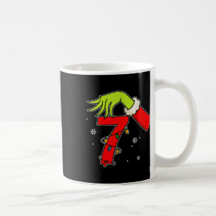 Mug Amusant Numéro 7 Noël 67 Six Sept Mème Xmas Hommes