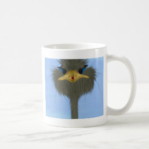 Mug Amusant Ostrich George Et Mignonne Ladybug