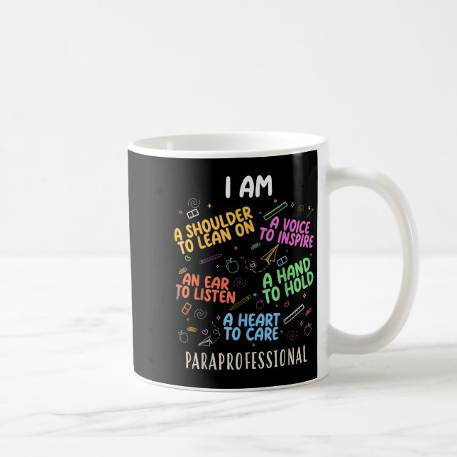 Mug Amusant Paraéducateur Coeur À Soigner Paraprofessi (Droite)