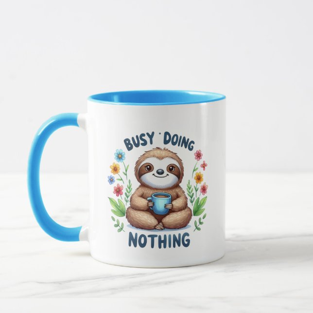 Mug Amusant paresseux (Gauche)