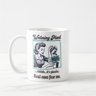 Mug Amusant Plante Lover Retro Design