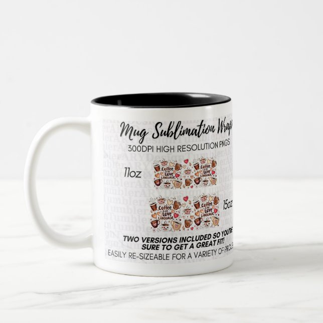 mug amusant pour amateur de café (Gauche)