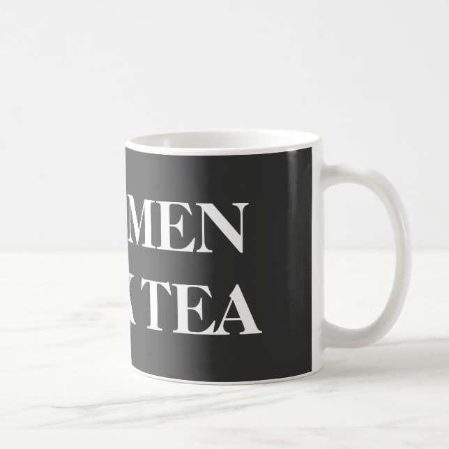 Mug amusant pour les gars | Les vrais hommes boive (Droite)