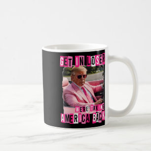 Mug Amusant Se Faire Perdre Nous Prenons L'Amérique By