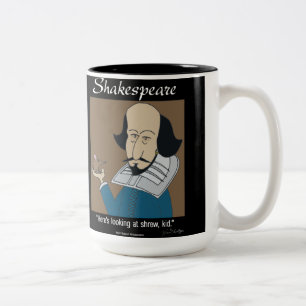 Mug amusant - Shakespeare Le Jouage de l'araigne