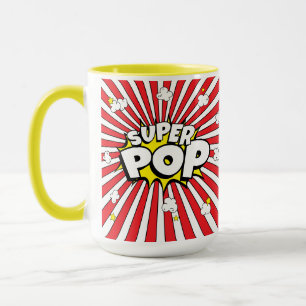 Mug Amusant SUPER POP! Un humour de papa 'ringard' (je