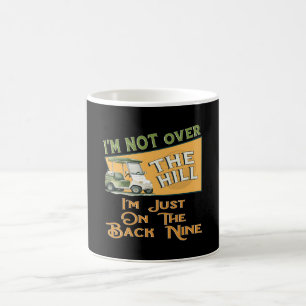 Mug Amusant Sur La Colline Golf Panier Golfer