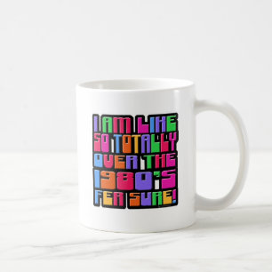 Mug Amusant Sur Les Années 80 Flashback Motto Art