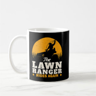 Mug Amusant tondeuse à gazon Cowboy Ranger Ranger Jard