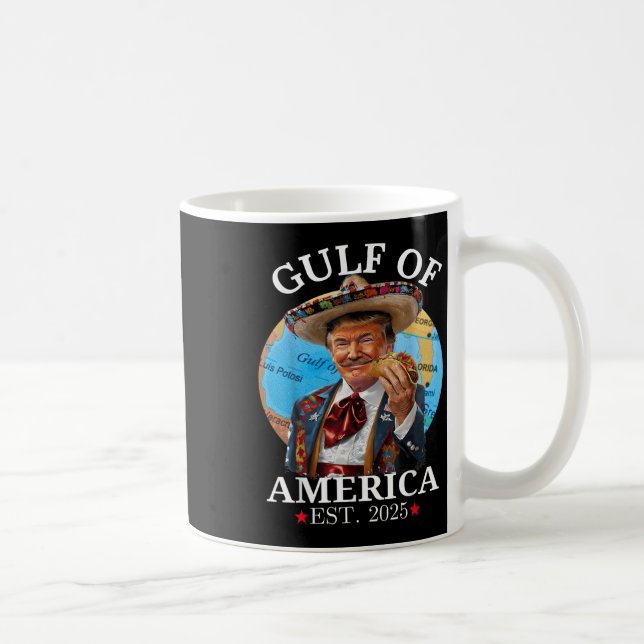 Mug Amusant Trump Chemise Golfe Des Etats-Unis Est 202 (Droite)