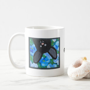 Mug Amusant Whimsical Goth Vampire Chat Nom personnali