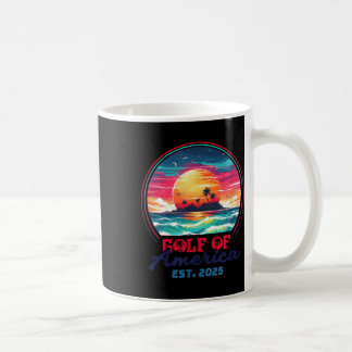 Mug Amusante Amérique des Etats-Unis Chemise Golfe des