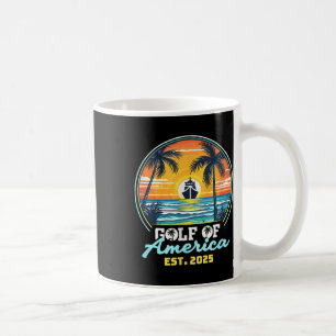 Mug Amusante Amérique des Etats-Unis Chemise Golfe des