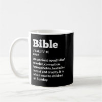 Amusante athée anti-religion Bible athéisme 