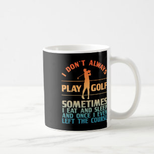 Mug Amusante Conception De Golf Pour Hommes Femmes Jou