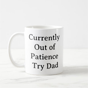 Mug Amusante maman boug de vie - Hors de la patience P