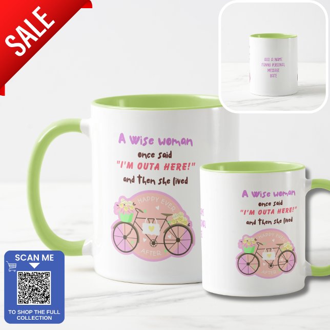 Mug Amusante Mignonne Coworker Nouvelle Retraite d'Emp (Créateur téléchargé)