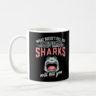 Mug Amusante nage Humour requin plaisanterie