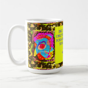 Mug Amusante plaisanterie avec un message de modèles d
