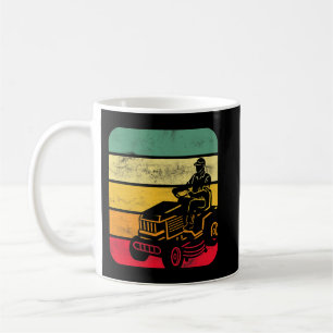 Mug Amusante tondeuse de pelouse Cool Vintage de triag