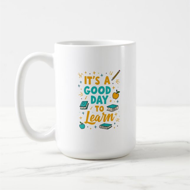Mug Amusants & Artistique Conception de l'enseignant (Gauche)