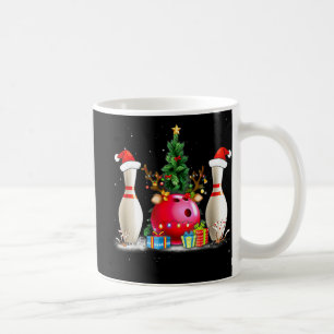Mug Amusants Bowling Noël Noël Noël Chapeau Noël Amour