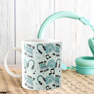 Mug Amusants Green Boys Music Lover
