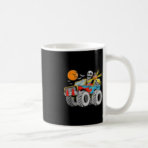 Mug Amusants Halloween Squelette Monstre-Camion Enfant