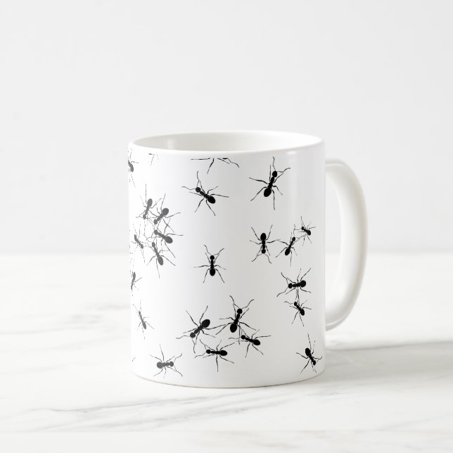 Mug Amusants Poing Occupé Design (Devant droit)