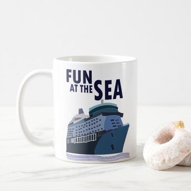 Mug Amusement Au Sea Cruise Ship (Avec donut)