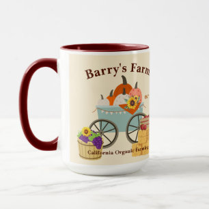 Mug Amusement de ferme personnalisée