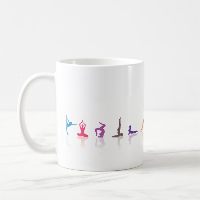 Mug amusement de yoga (Gauche)