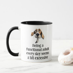 Mug Amusement Être Un Adulte Fonctionnel Chaque Jour C