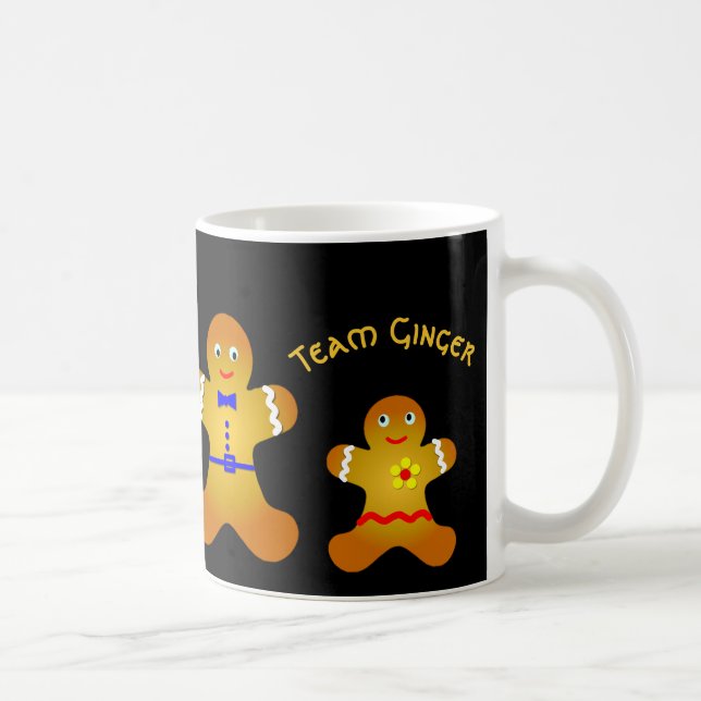 Mug Amusement "gingembre d'équipe" pour les têtes (Droite)
