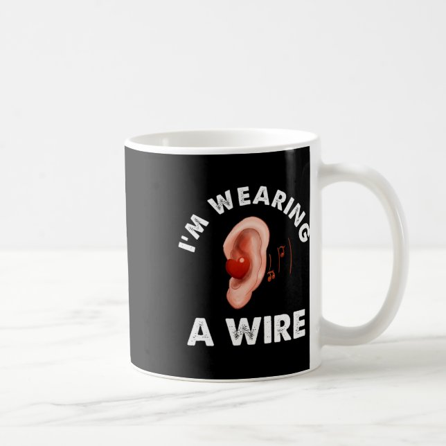 Mug Amusement Malentendant Asl Malentendant Je Porte (Droite)