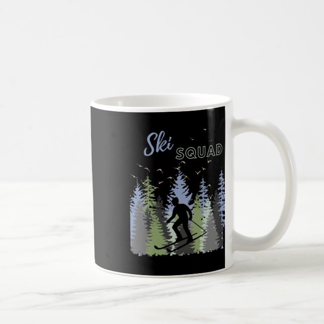 Mug Amusement Mountain Adventure Ski Squad Winter Spor (Droite)