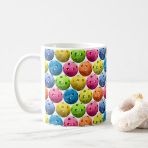 Mug Amusement Pickleball coloré