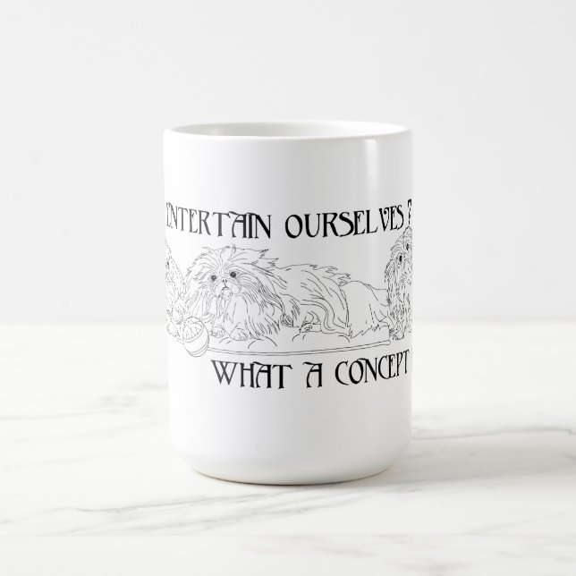 Mug Amuser (nous) les Pékinois ?  Quoi ? (Centre)