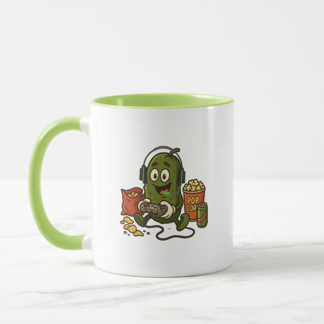 Mug Amuseur de joueur de pickle friandise de bande des (Gauche)